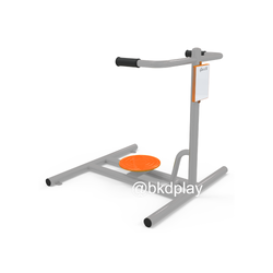 เครื่องออกกำลังกาย กลางแจ้ง ชุดอุปกรณ์ บริหารข้อ สะโพก แบบบิดเอว เดี่ยว ลานกีฬา อเนกประสงค์ สนามกีฬา สั่งผลิต7-15วัน