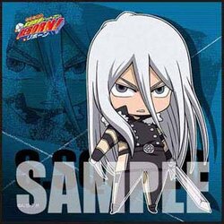 ผ้าเช็ดหน้า Reborn! Varia Ver.2 Superbi Squalo 10 Years Later (แท้)