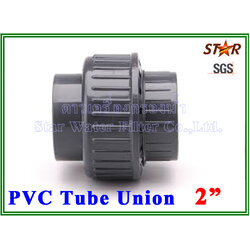 ข้อต่อท่อ ยูเนี่ยน พีวีซี PVC Tube union 2" (ID:60 mm) (มาตรฐานท่อประปาฟ้า) (Star)