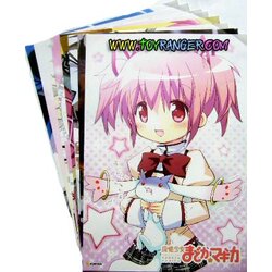 โปสเตอร์ Puella Magi Madoka Magica 3 (8ใบไม่ซ้ำ)