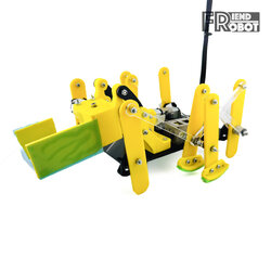 หุ่นยนต์เก็บลูกบาศก์ ยกขึ้นลงได้สูง 2 cm.