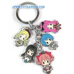 พวงกุญแจองุ่นโลหะ Puella Magi Madoka Magica 6
