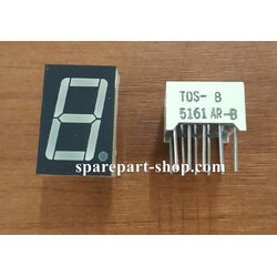 7-Segment TOS-5161AR-B สีแดง