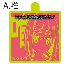 สายคล้องเช็ดจอ K-on! Yui Hirasawa สี่เหลี่ยม (แท้)