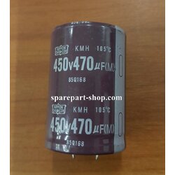 Capacitor Electrolyte 470uF/450V 105°C