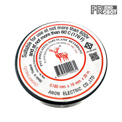 เทปพันสายไฟ ตรากวาง สีดำ ยาว 20 m.