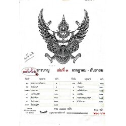 สารบัญ 140/66 เล่มที่ 3 กรกฎาคม - กันยายน
