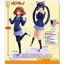 K-On! PM Figure Ver.1.51: Yui Hirasawa and Azusa Nakano LOT JP (แท้)