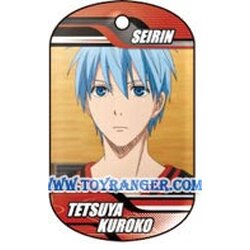 Kuroko's Basketball Chara Metal Tag Part 3 : Tetsuya Kuroko (แท้)