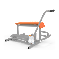 บริหารแขน-ลดหน้าท้อง (แบบดึงยกตุ้มน้ำหนัก) เครื่องออกกำลังกาย, กลางแจ้ง, ลานกีฬา, อเนกประสงค์, สนามกีฬา สั่งผลิต7-15วัน