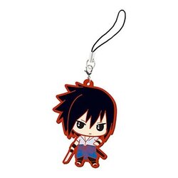 Uchiha Sasuke : NARUTO Capsule Rubber Mascot (แท้)