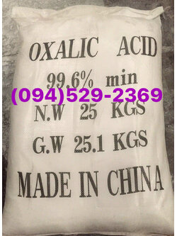 Oxalic Acid, กรดออกซาลิก