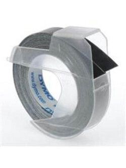 DYMO เทปปั๊มอักษรนูน ผิวมัน 9 มม.x3 ม. ดำ ไดโม