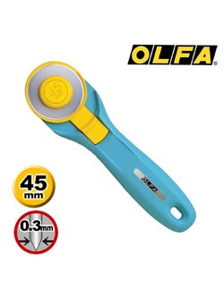 มีดคัตเตอร์ Rotary Cutter RTY2-C OLFA สำหรับงานตัดผ้า, ยาง, กระดาษ