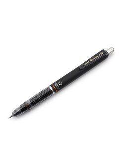 ดินสอกด Zebra Delguard 0.5 ดินสอคงกระพัน ไส้ดินสอไม่หัก (สีดำ) Japan