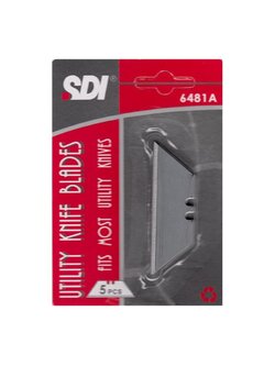 ใบมีด SDI รุ่น 6481A สำหรับคัตเตอร์รุ่น SDI 5461 (1 แพ็ค บรรจุ 5 ชิ้น)