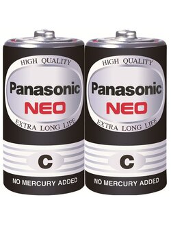 ถ่านไฟฉาย R14NT/2SL C ( 2ก้อน / แพ็ค ) Panasonic NEO