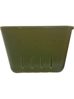 กระถางต้นไม้สวนแนวตั้ง ขนาดเล็ก สีเขียวเข้ม