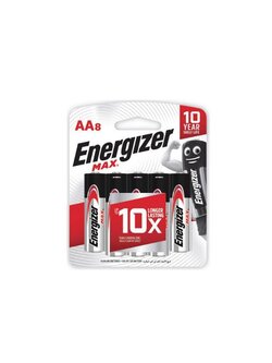 ถ่าน MAX AA (แพ็ค 8 ก้อน) Energizer E91