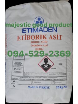 boric acid บอริคแอซิด