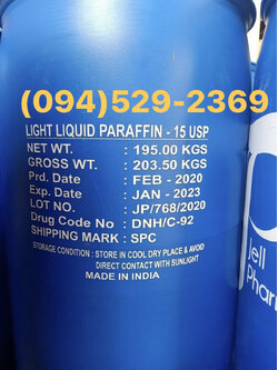 White Oil, ไวท์ ออยล์, mineral oil