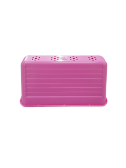 กระถางต้นไม้สวนแนวตั้งขนาดใหญ่พิเศษ สีชมพู