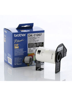 เทปพิมพ์ฉลาก Brother DK -11207 / 58x58 มม.(100 ป้าย/ม้วน) ของแท้
