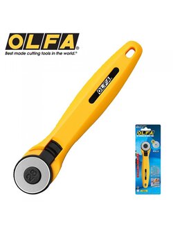 มีดคัตเตอร์ OLFA RTY-1C ใบมีด ขนาด 28 mm. สำหรับงานตัดผ้า, ตัดยาง,ตัดกระดาษ
