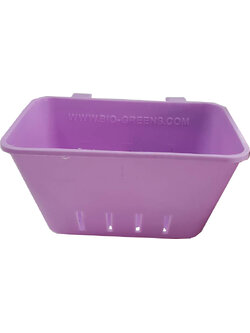 กระถางต้นไม้สวนแนวตั้ง ขนาดเล็ก สีม่วง