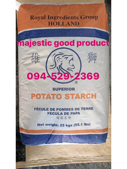 Potato starch แป้งมันฝรั่ง เเป้งมันฮ่องกง