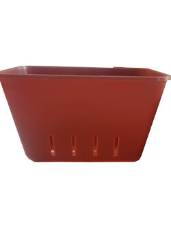 กระถางต้นไม้สวนแนวตั้ง ขนาดเล็ก สีน้ำตาล