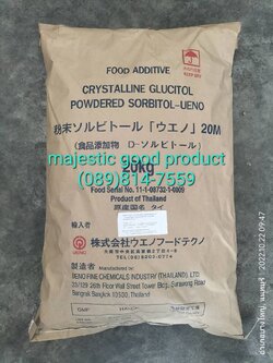 Sorbitol น้ำ70% ผง90%, ซอร์บิทอล