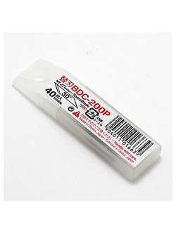 ใบมีดคัตเตอร์ NT Cutter BDC-200P (1x40) สำหรับคัตเตอร์รุ่น D-400P
