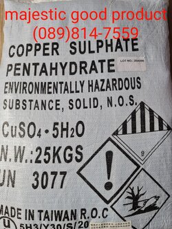 คอปเปอร์ ซัลเฟต จุนสี CopperSulfate