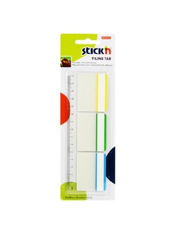ฟิล์มโน้ตดัชนี ชนิดแข็ง Filing Tabs STICK’N #21360
