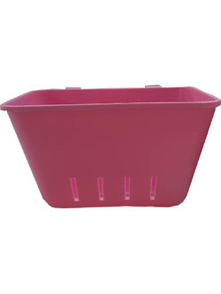 กระถางต้นไม้สวนแนวตั้ง ขนาดเล็ก สีชมพู