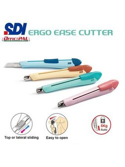 SDI เอสดีไอ มีดคัตเตอร์ ERGO EASE รุ่น 0437C จำนวน 1 ด้าม