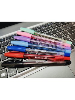 ปากกาลูกลื่น 0.5 มม. หมึกสีน้ำเงิน Faber-Castell 1423 -1444 ( 1 ด้าม)