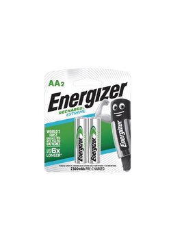 Energizer NH15 ถ่านชาร์จ AA 2300mAh (2ก้อน/แพ็ค)