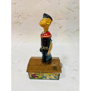 1930s Marx Popeye Jigger Wind up Toy