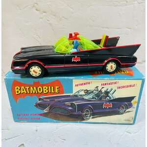 60s ASC Batmobile Vintage Tin Toy