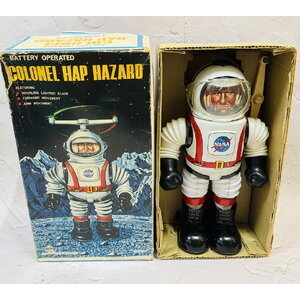 60s Marx Colonel Hap Hazard Battery Operated Toy