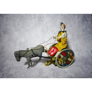 30s Lehmann Balky Mule Vintage Tin Toy Germany