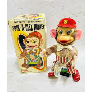 S&E Spin a Disc Monkey Battery Operated