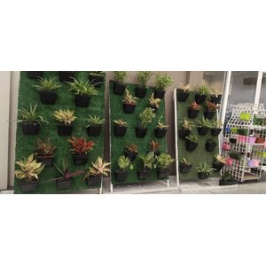 ตะแกรงแขวนกระถางสวนแนวตั้ง