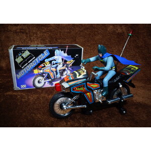 70s Batman Motorcycle Vintage Toy