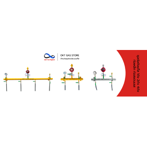 ชุดอุปกรณ์ต่อถังแก๊ส สเตชั่นแก๊ส เฮดเดอร์แก๊ส (Station Gas,header)