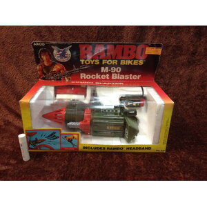 80s Arco Rambo Rocket Blaster Toys For Bike