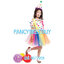 ชุดตัวตลกแฟนซีเด็ก Pretty Clown Costume สำหรับเด็กหญิง มีขนาด XL