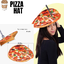 หมวกพิซซ่า ชุดแฟนซีอาหาร Pizza HAT เป็นชุดแฟนซีเด็กหรือชุดมาสคอต สำหรับการแสดง ใช้ได้ทั้งเด็กและผู้ใหญ่